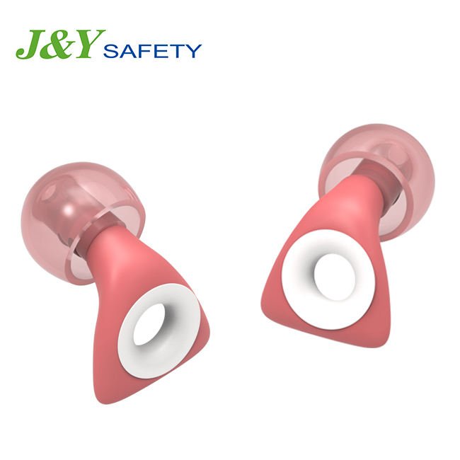 Silicone Ring-Shaped Earplugs Ultra-Soft and Reusable for Noise Reduction and Improved Sleep Flexible Hearing Protection