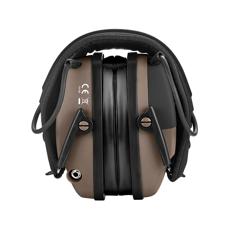 Custom Logo Digital Sound Compress Electronic Hearing Protection Tactical Earmuffs Hearing Protection