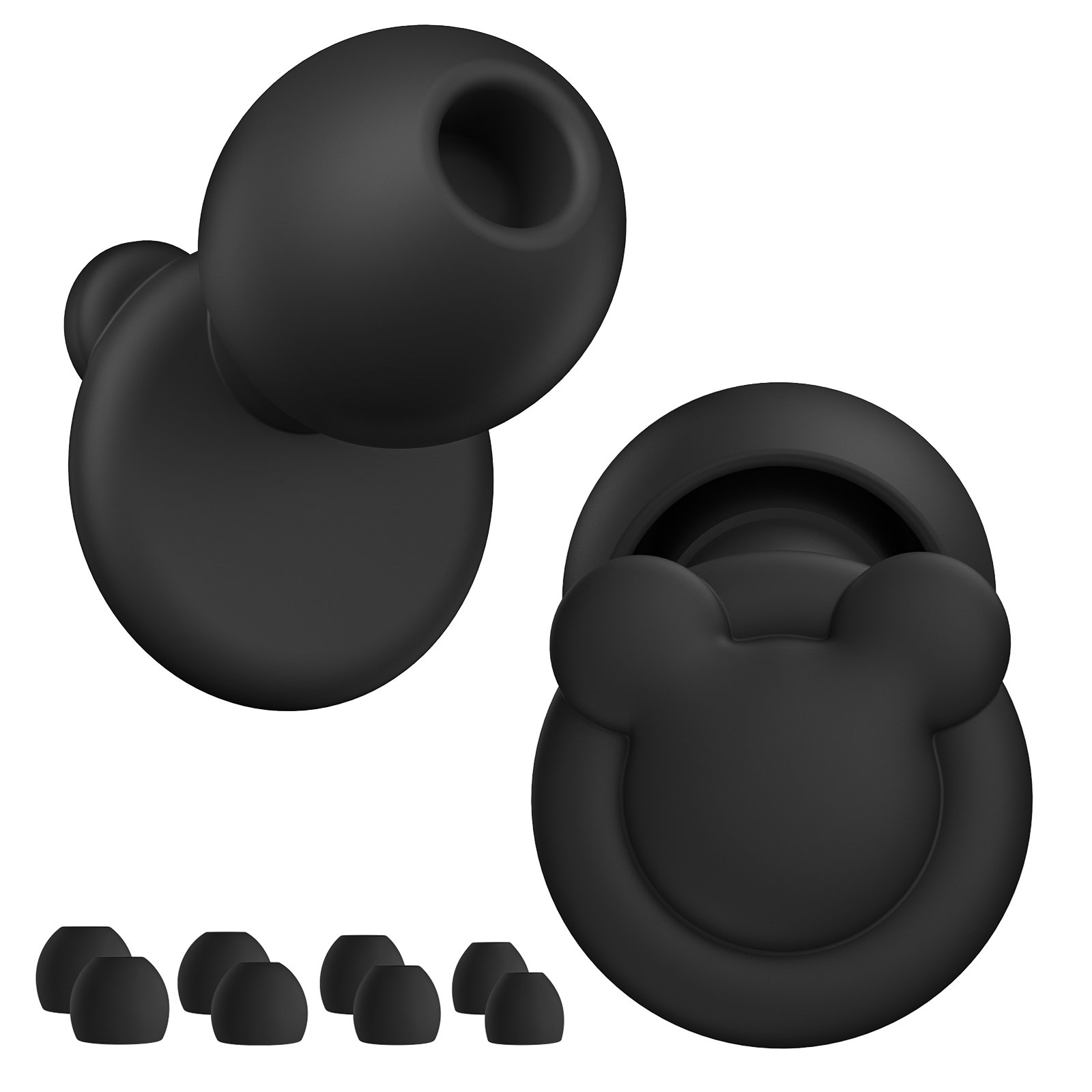 Hearing protection silicone ear plugs noise cancelling 33dB tapones oidos noise reduction sleep earplugs