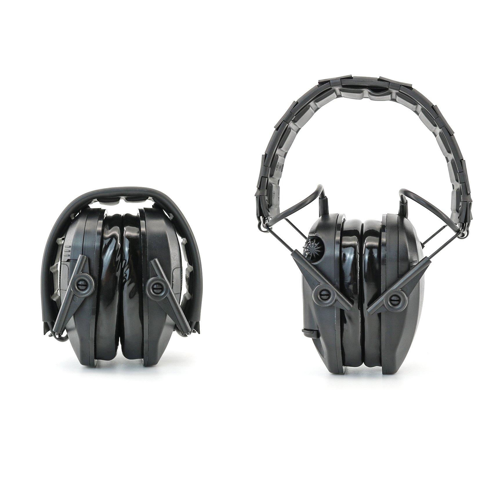 Tactical Electronic Shooting Ear Protection Safety Earmuffs Noise Compact Folding Earmuffs for Hunting Shooting