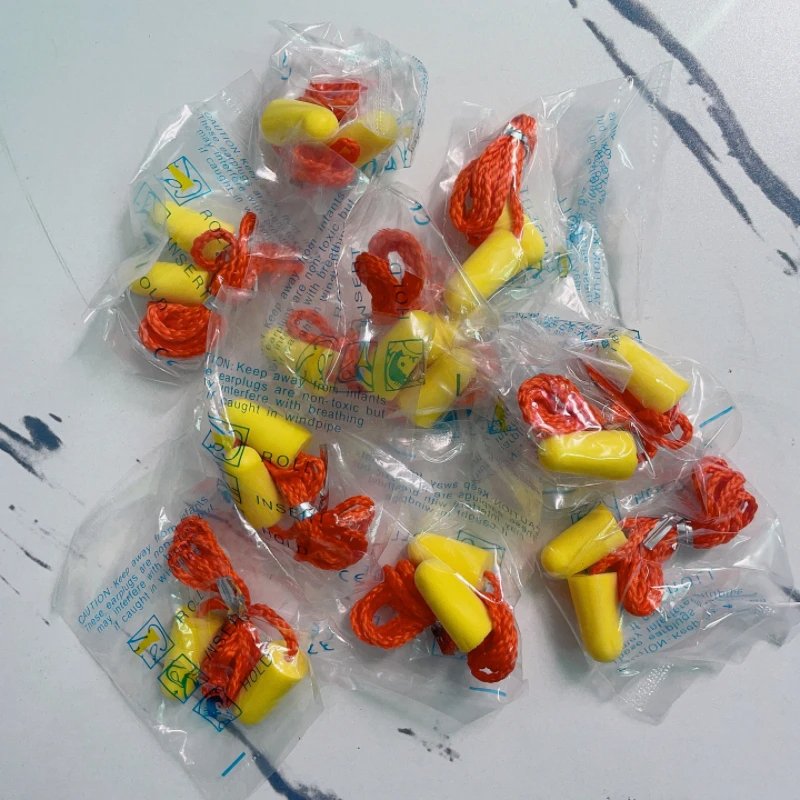 Sleep Noise Reducing Cancelling Ear Plugs Foam Earplugs Custom Soundproof Molded Earplugs Protective