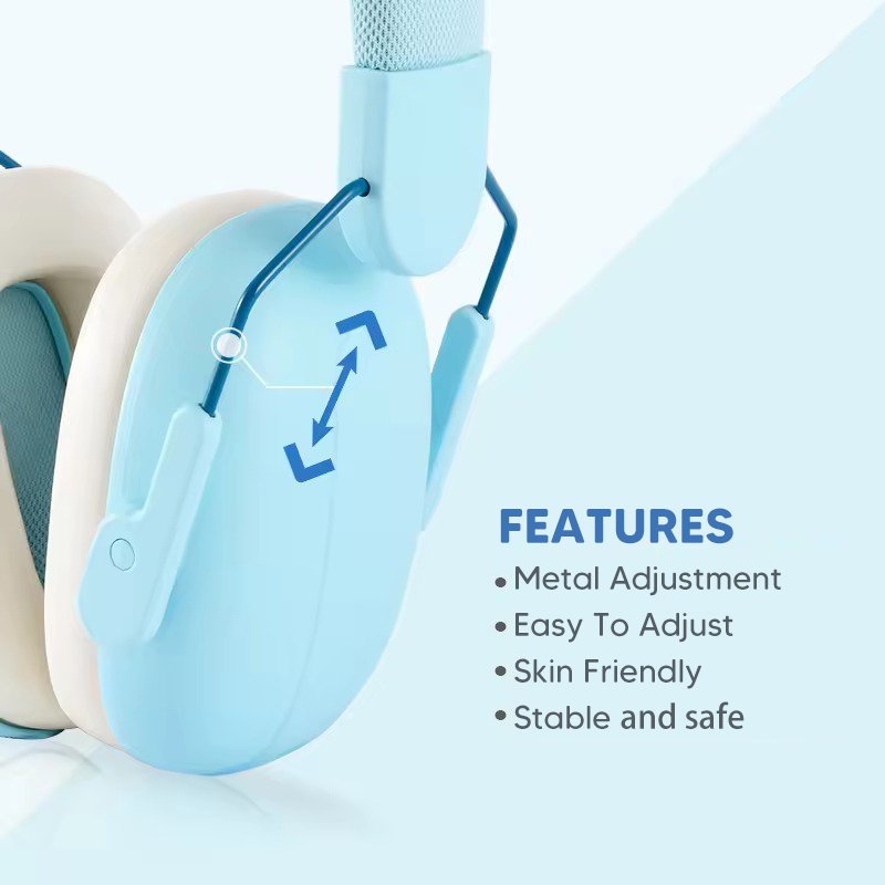 High Quality Children's Earmuffs for Noise Reduction Effective Hearing Protection Accessories Manufactured in China