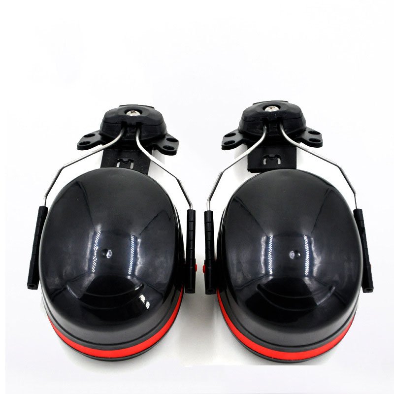 China Big Factory Good Price anti noise cancelling reduction safety helmet ear muffs Helmet Mounted Safety Earmuff