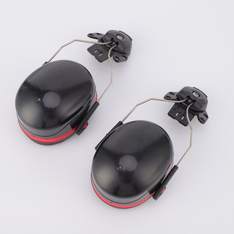 China Big Factory Good Price anti noise cancelling reduction safety helmet ear muffs Helmet Mounted Safety Earmuff