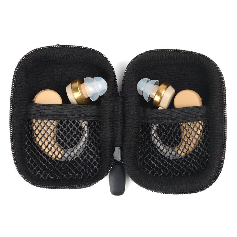 Behind The Ear Hearing Aid Case Storage Box Portable Protective Box Hearing Aid Container for Storing Hearing Aids