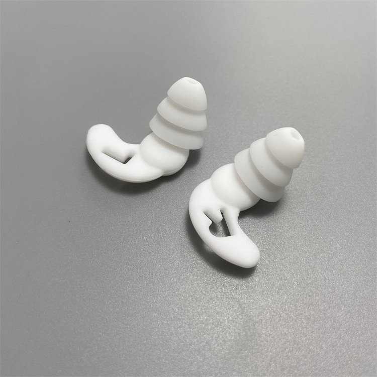 Silicone Ear Plugs Super Soft Reusable Hearing Protection for Noise Reduction Flexible for Swimming