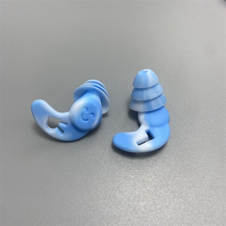 Silicone Ear Plugs Super Soft Reusable Hearing Protection for Noise Reduction Flexible for Swimming