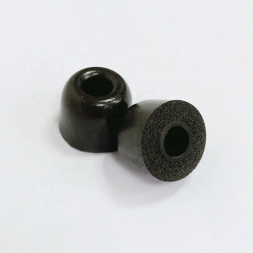 Premium Quality PU Memory Foam Ear Tips for Earbuds Soft and Comfortable Slow Rebound Features