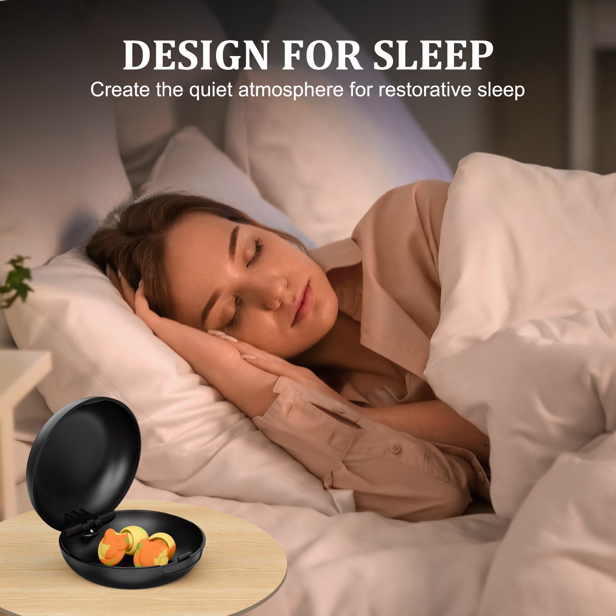colour blocking cartoon Custom logo Soundproof soft swimming swim noise reducing sleeping earplugs ear plugs for sleep