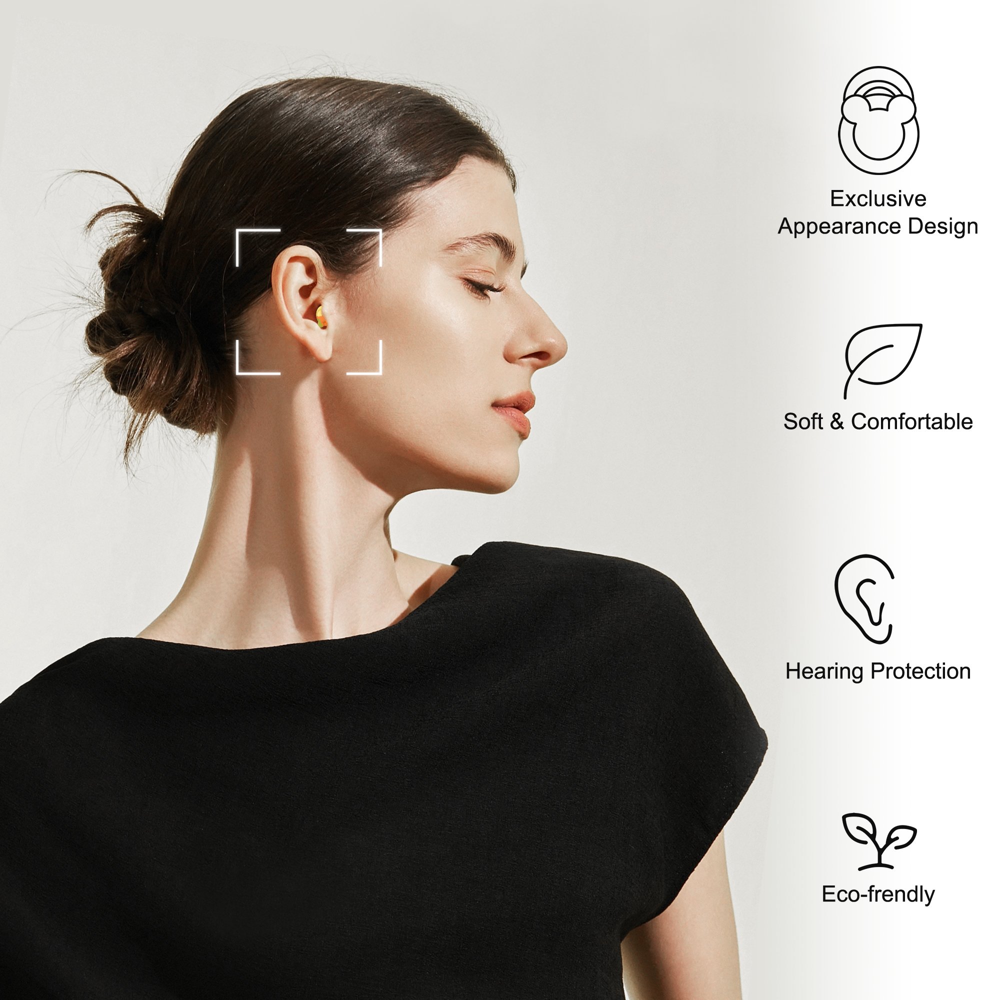 colour blocking cartoon Custom logo Soundproof soft swimming swim noise reducing sleeping earplugs ear plugs for sleep