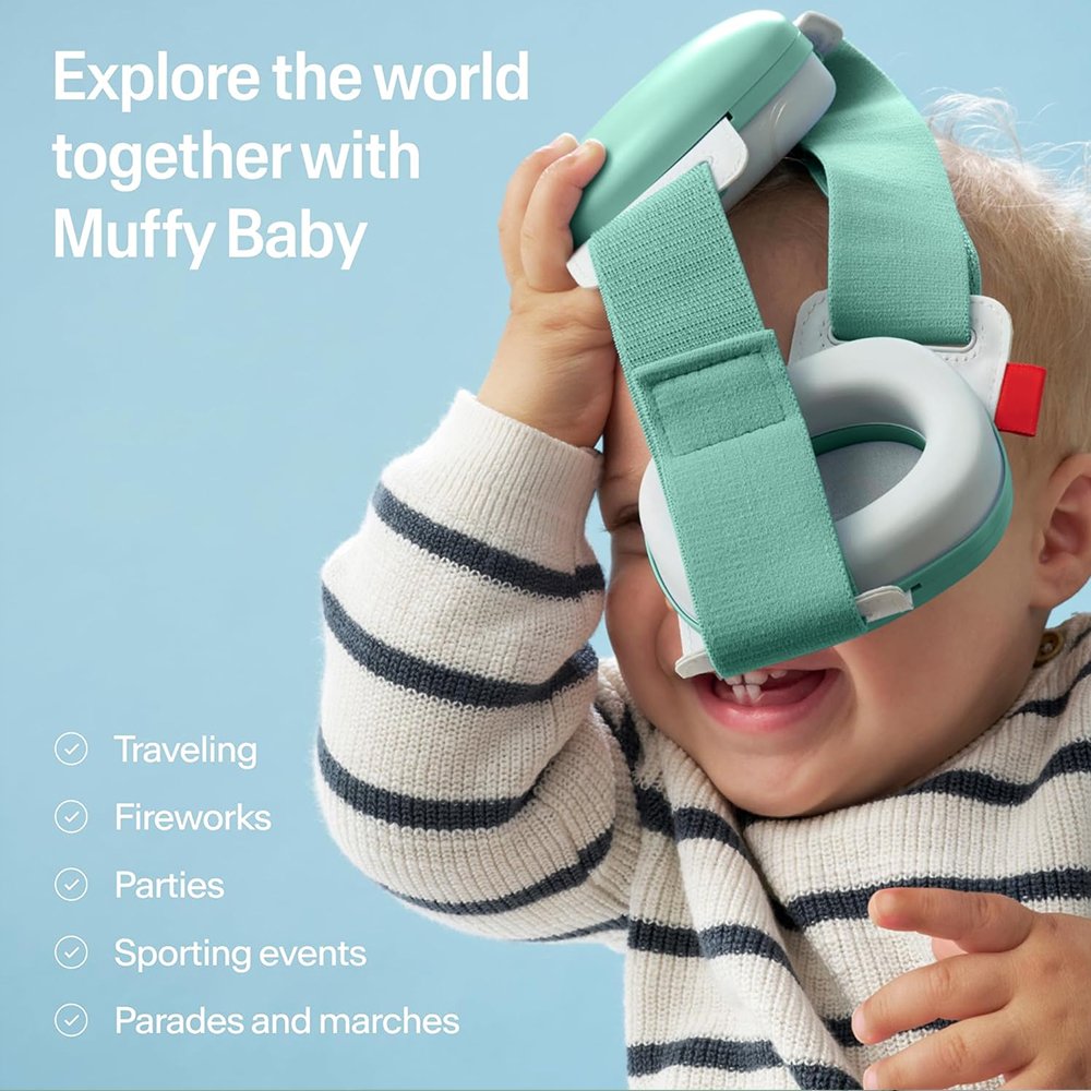 Extensively Tested ANSI CE Certified Noise Canceling Headphone Noise Reduction Earmuffs Baby Hearing Protection For Sleeping