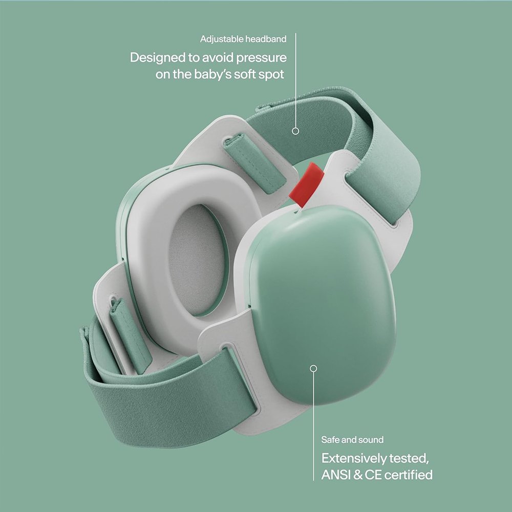 Extensively Tested ANSI CE Certified Noise Canceling Headphone Noise Reduction Earmuffs Baby Hearing Protection For Sleeping