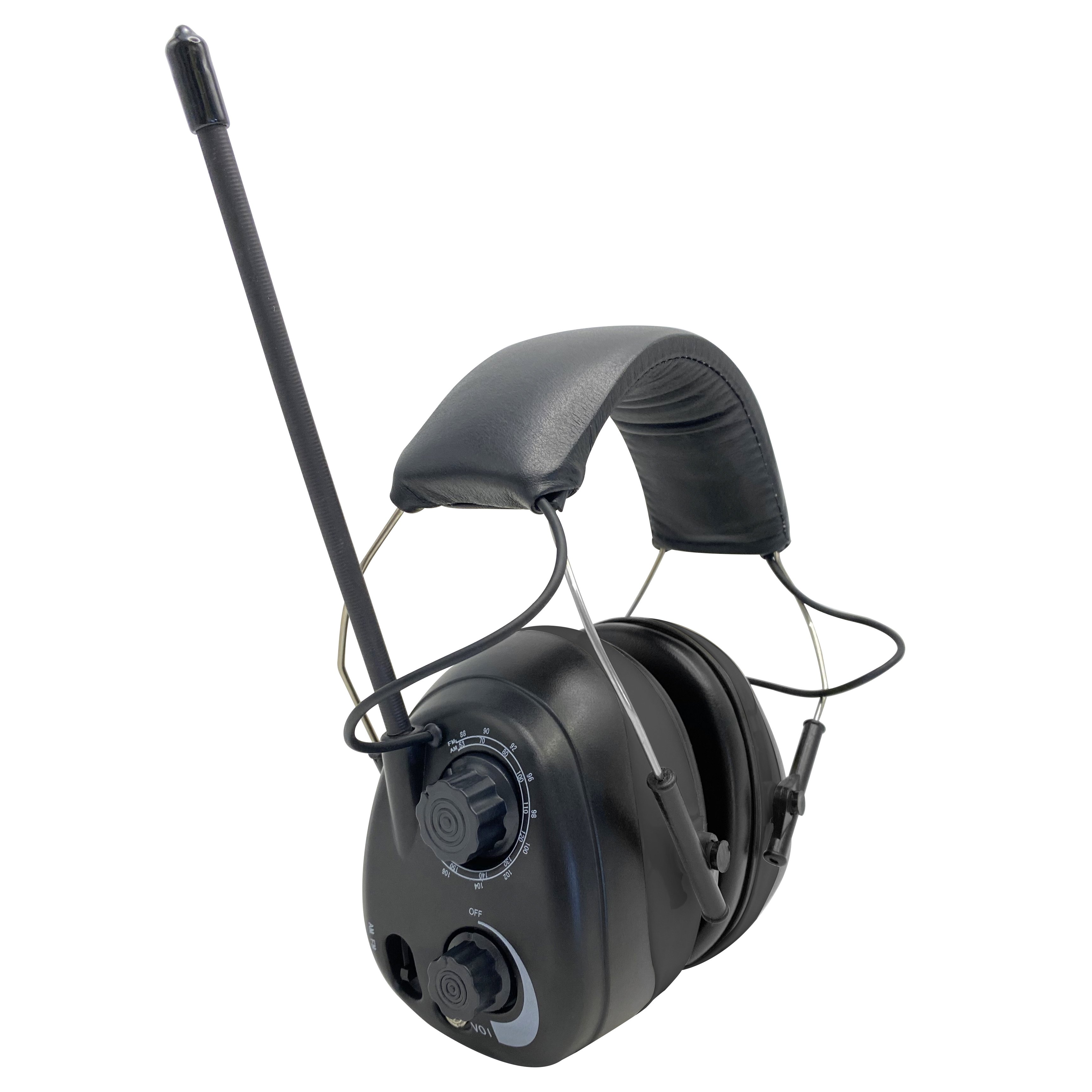 Factory sale Hearing Protection Earmuffs Noise Reduction Ear Muff FM radio AM/FM with External microphone safelyr radio
