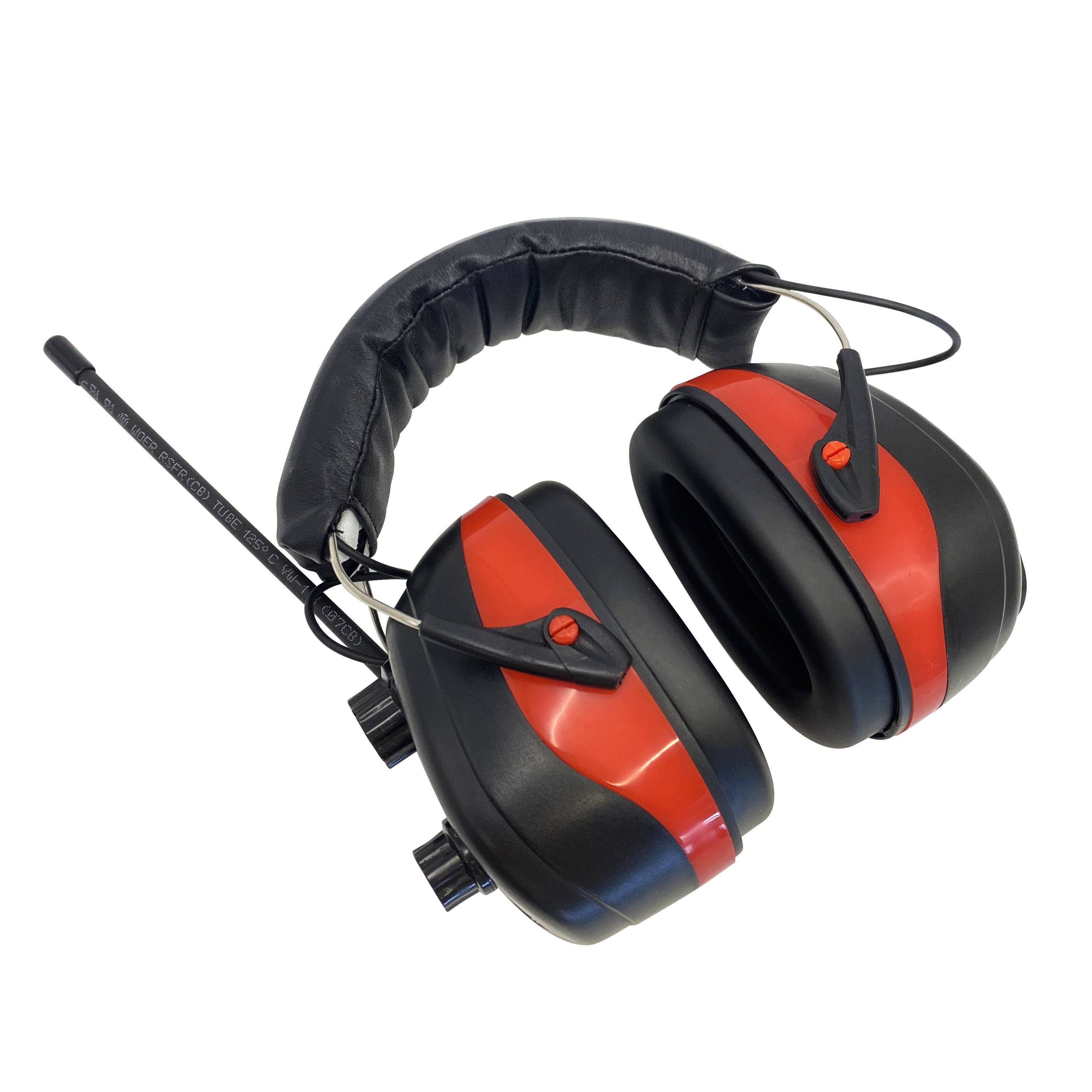 Factory sale Hearing Protection Earmuffs Noise Reduction Ear Muff FM radio AM/FM with External microphone safelyr radio