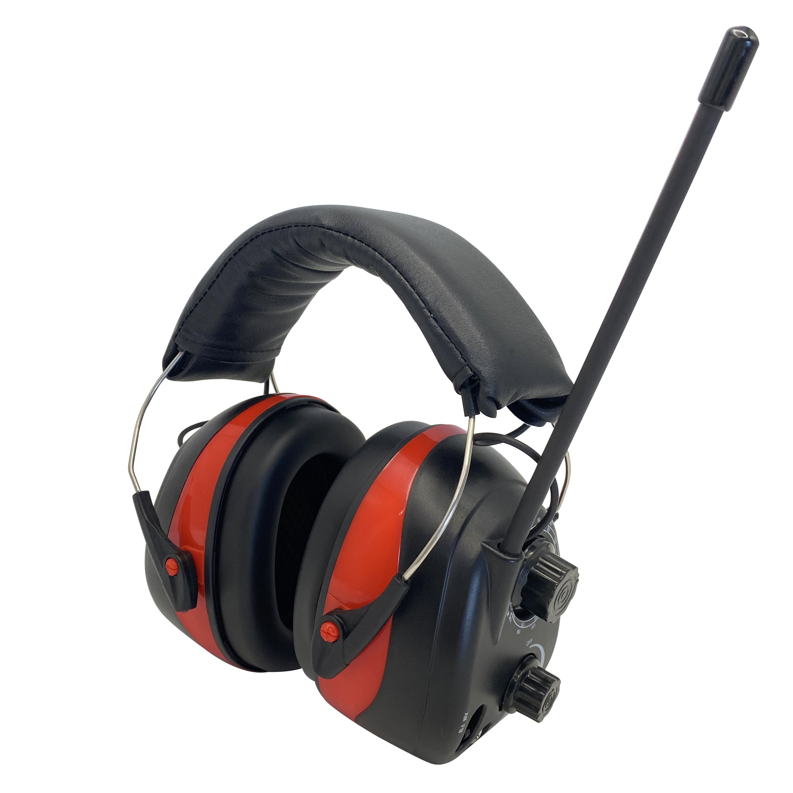 Factory sale Hearing Protection Earmuffs Noise Reduction Ear Muff FM radio AM/FM with External microphone safelyr radio