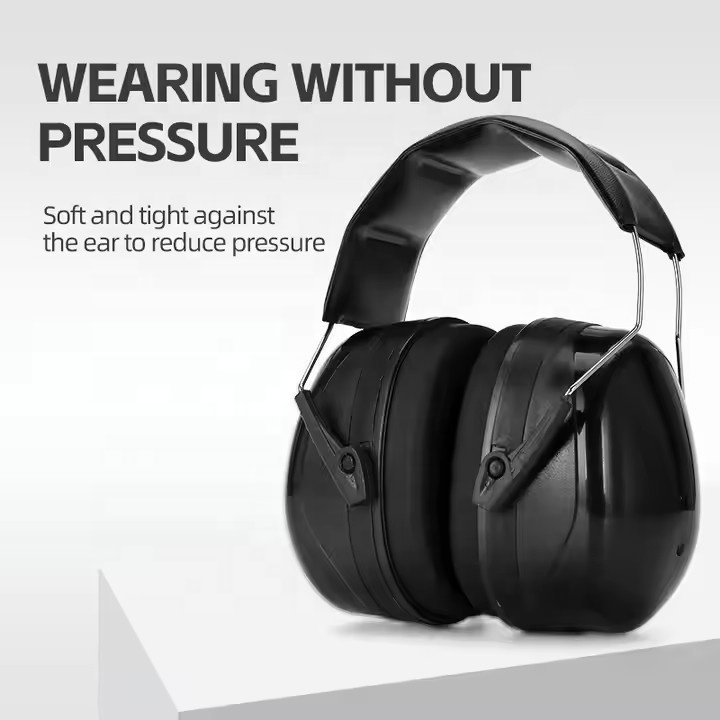 New Arrival Bule Hearing Protection Ear muffs Adults earmuffs Noise Reduction Earmuff for Sleeping Shooting Cycling