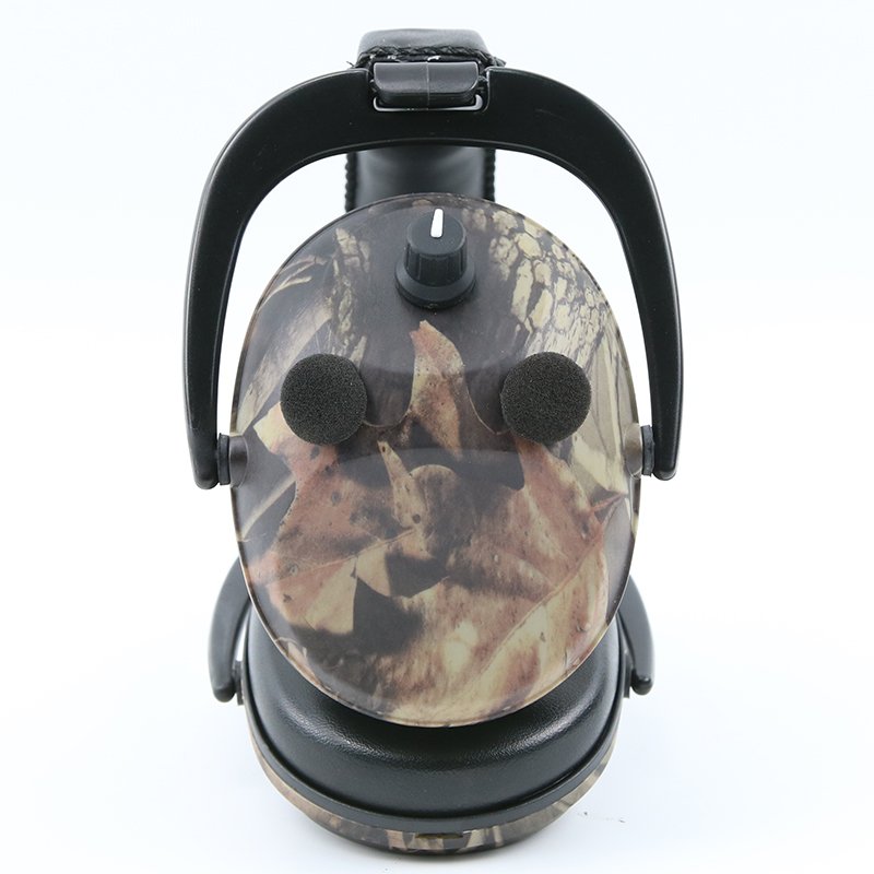 GS144P3CA Electronic Shooting Noise Cancelling Hunting Electric Ear muffs shooting Protection Fm Earmuff with communication line