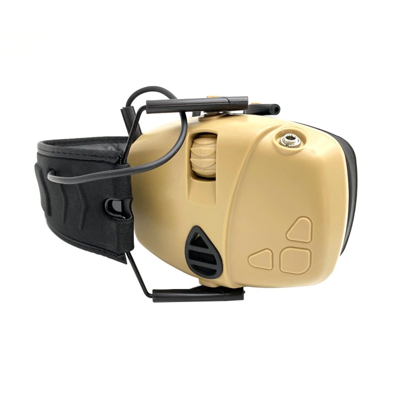 Foldable custom electronic noise reduction Bluetooth electronic headset hunting shooting tactical protective earmuffs