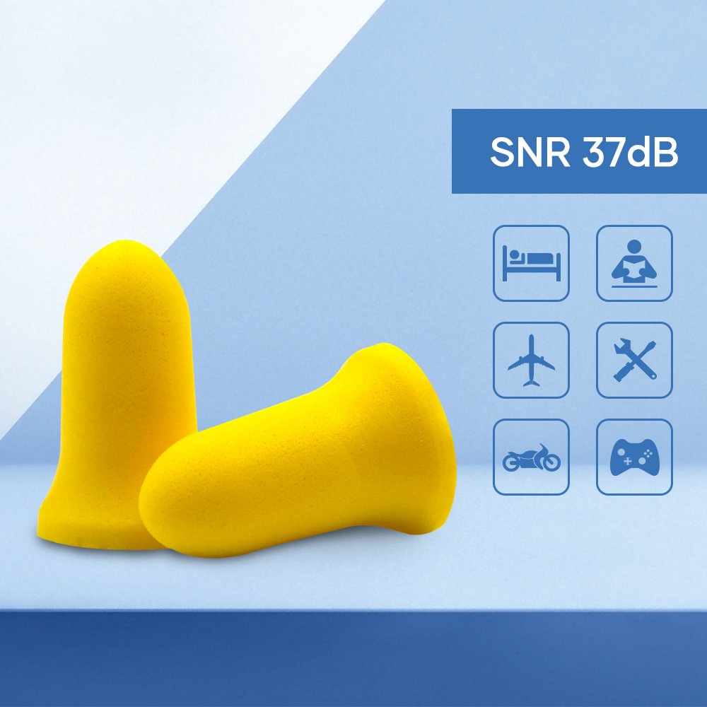 Ear Plugs for Sleeping Noise Cancelling 37dB SNR Earplugs for Sleeping Snoring Studying Loud EventsTraveling Concert
