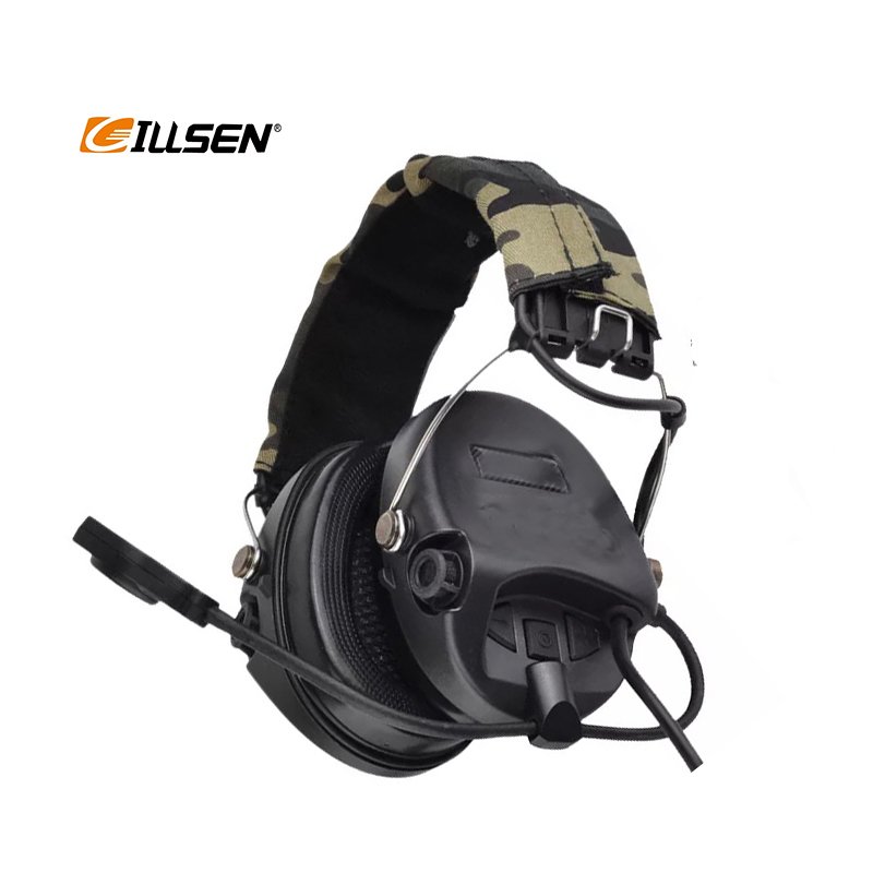 GS152W2AA Hearing Protector Soundproof Noise Cancelling Shooting Ear Muffs Security Protection Electronic Ear Defenders Earmuffs