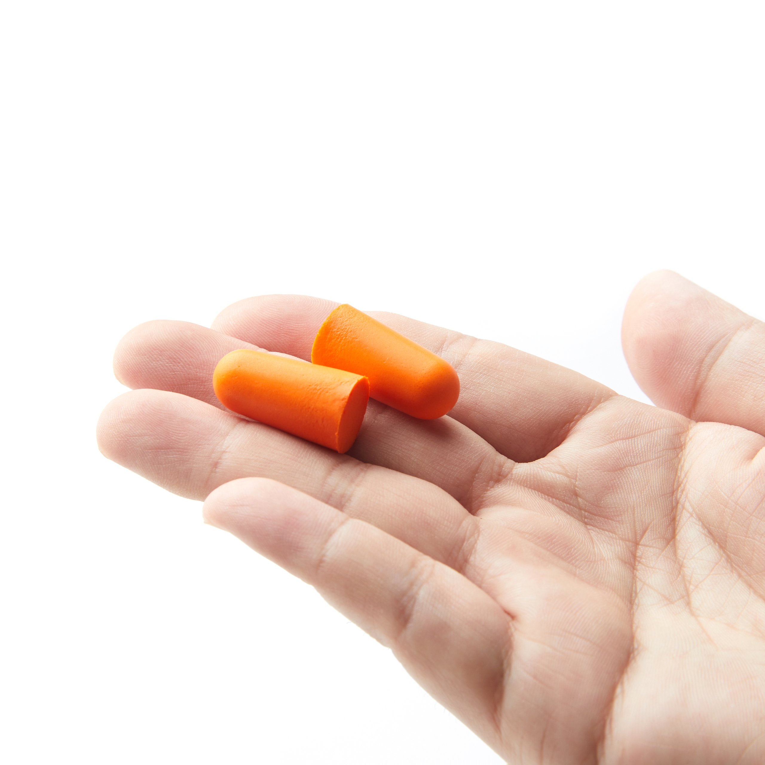 Slow rebound earplug PU foam earbuds cylindrical ear protection SNR 38dB CE,ANSI,AS/NZS Certificate