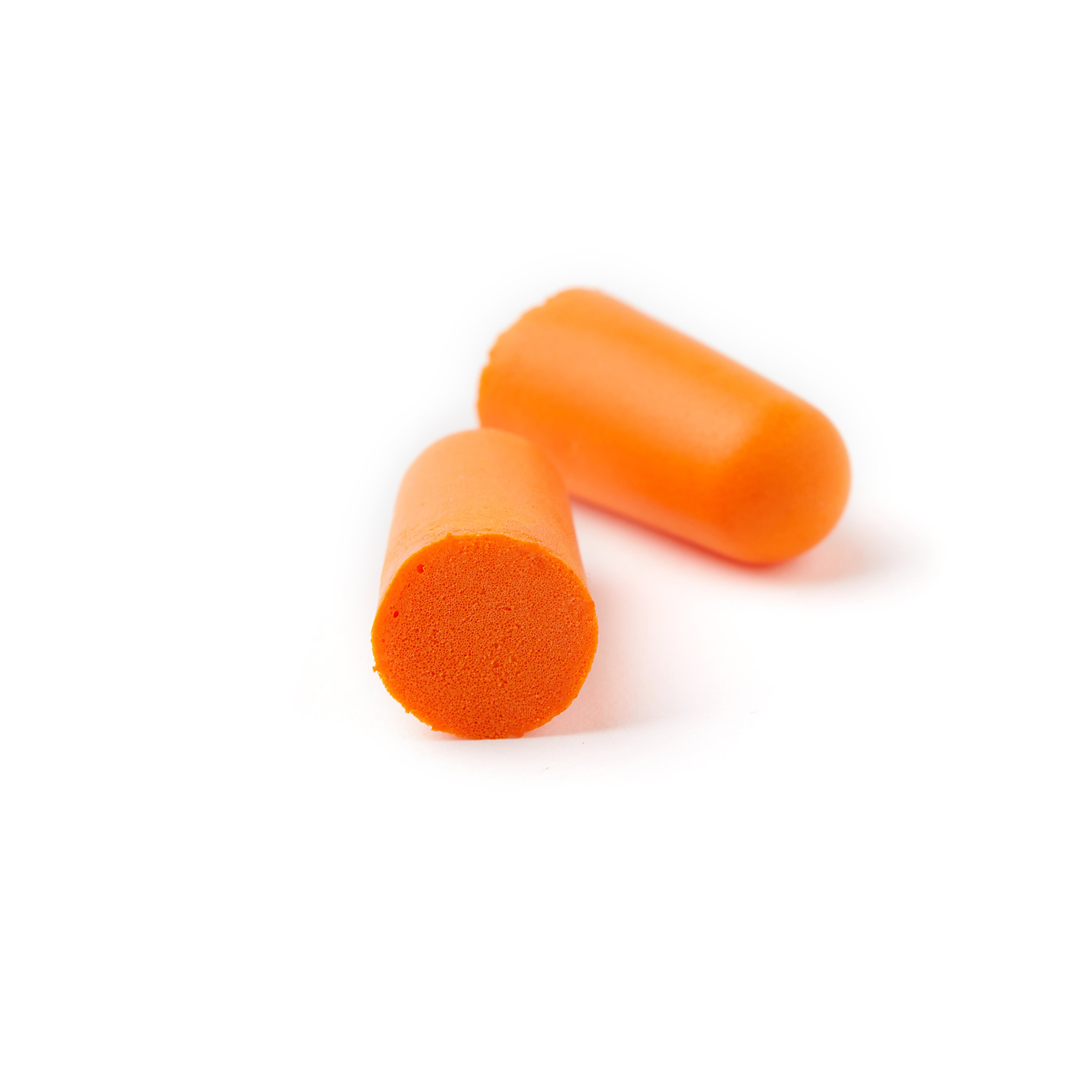 Slow rebound earplug PU foam earbuds cylindrical ear protection SNR 38dB CE,ANSI,AS/NZS Certificate