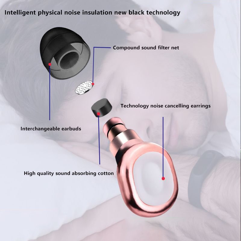 Concert, swimming and sleeping can use silicone noise reduction earplugs, support customization