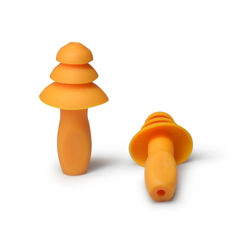Swimming selective hearing durable silicone safety ear plugs noise cancelling reducing dj custom logo wholesale earplugs