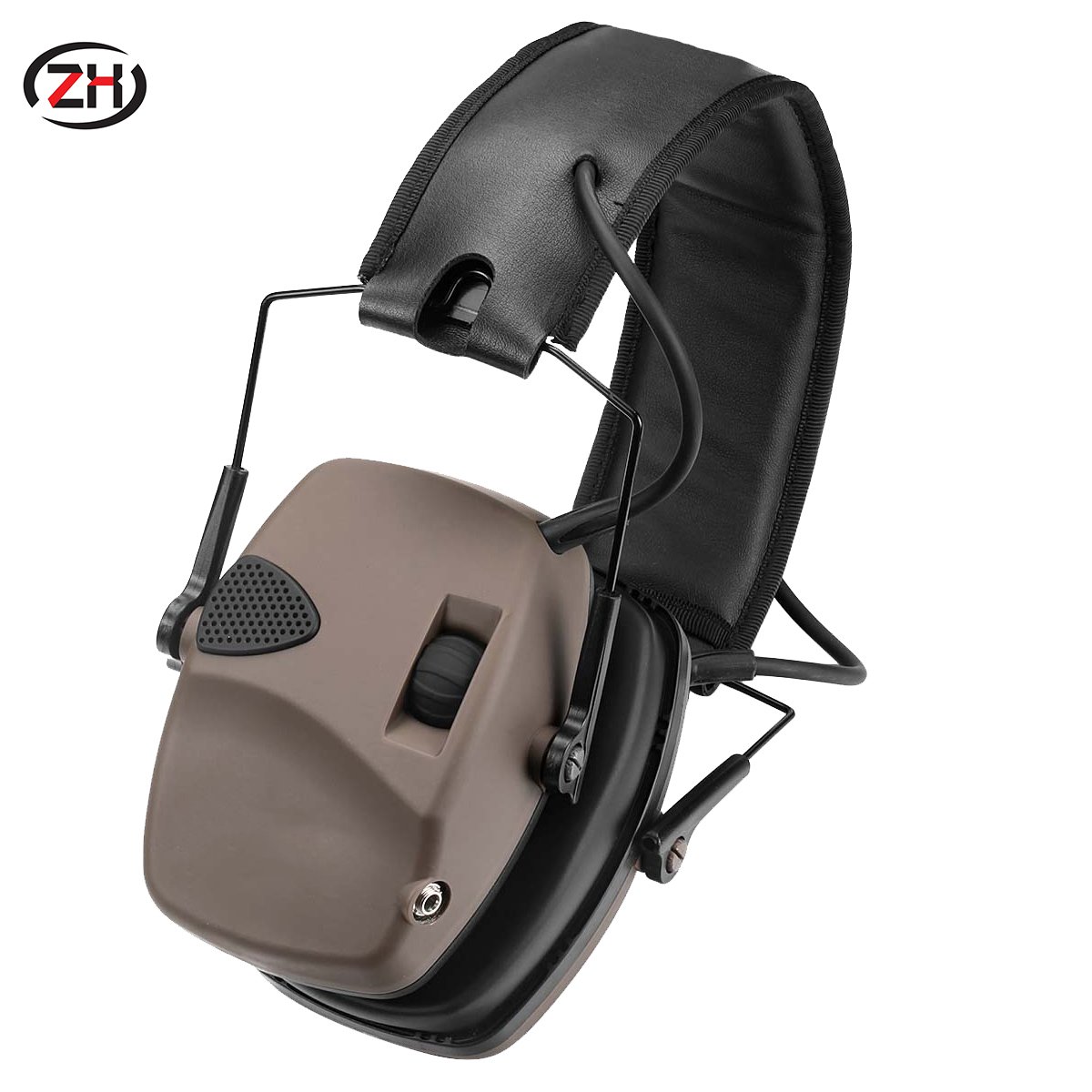 ZH Noise Blocking Earmuffs Electronic Shooting Hearing Protector SNR 27dB For Gun Range Electronic Hearing Protection