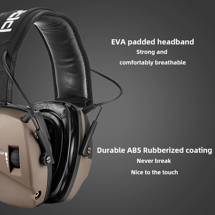 Manufacturing Ear Muffs Hearing Protection Ear Defenders Safety Headset Electronic Earmuff for shooting hunting
