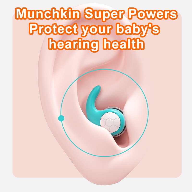 ANT5PPE Silicone Kids Earplugs for Noise Reduction Hearing Protection and Sleep Improvement for Studying