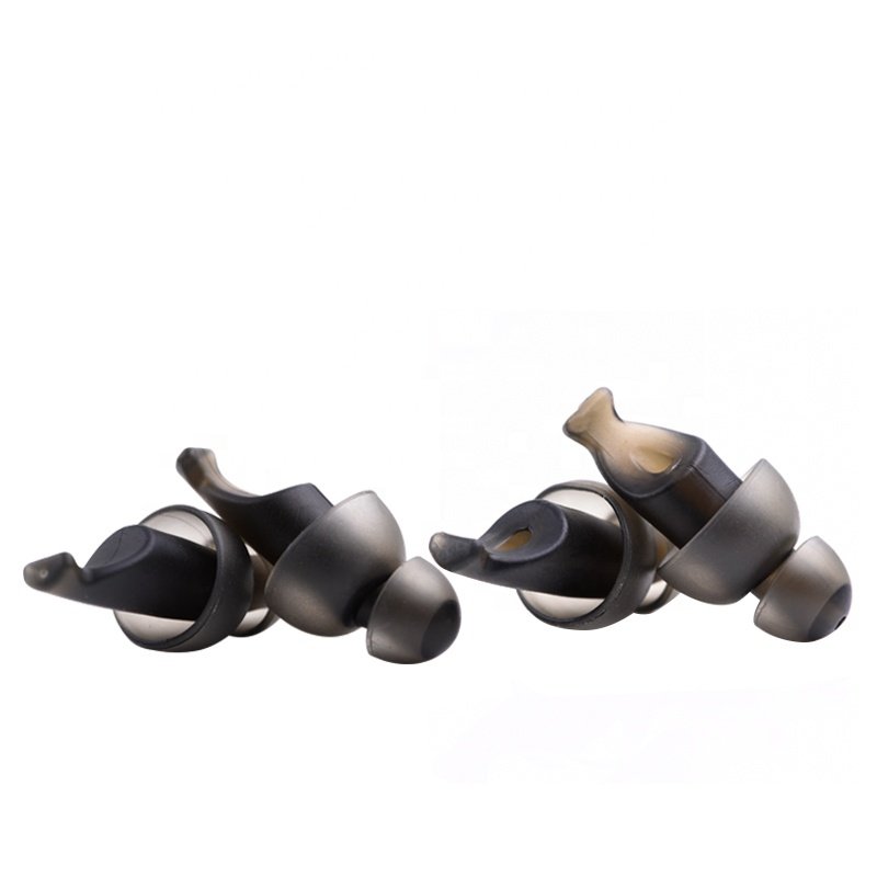 standard size factory direct sale hearing protection noise reduction silicone sleeping ear plugs