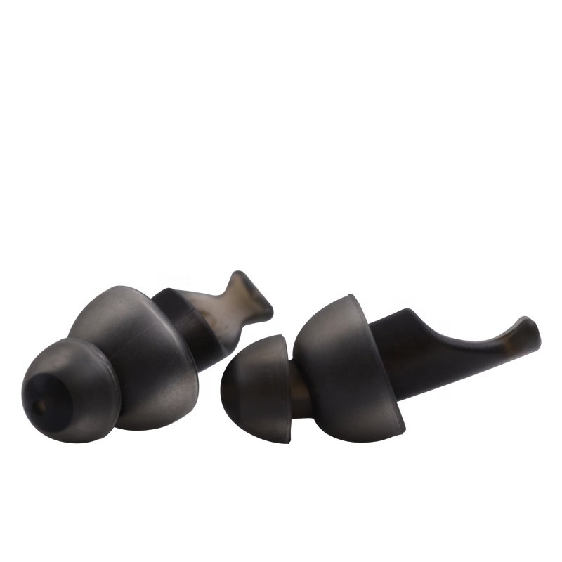 standard size factory direct sale hearing protection noise reduction silicone sleeping ear plugs