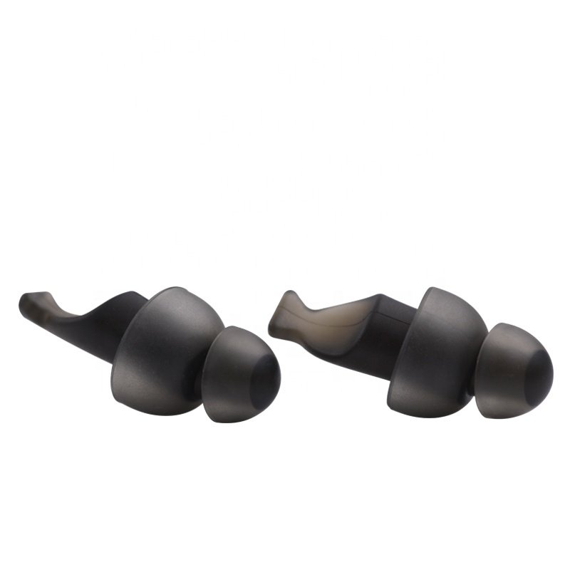 standard size factory direct sale hearing protection noise reduction silicone sleeping ear plugs