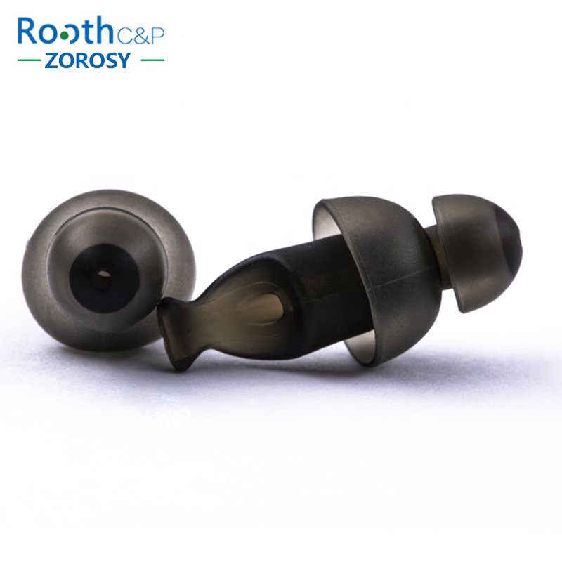 standard size factory direct sale hearing protection noise reduction silicone sleeping ear plugs