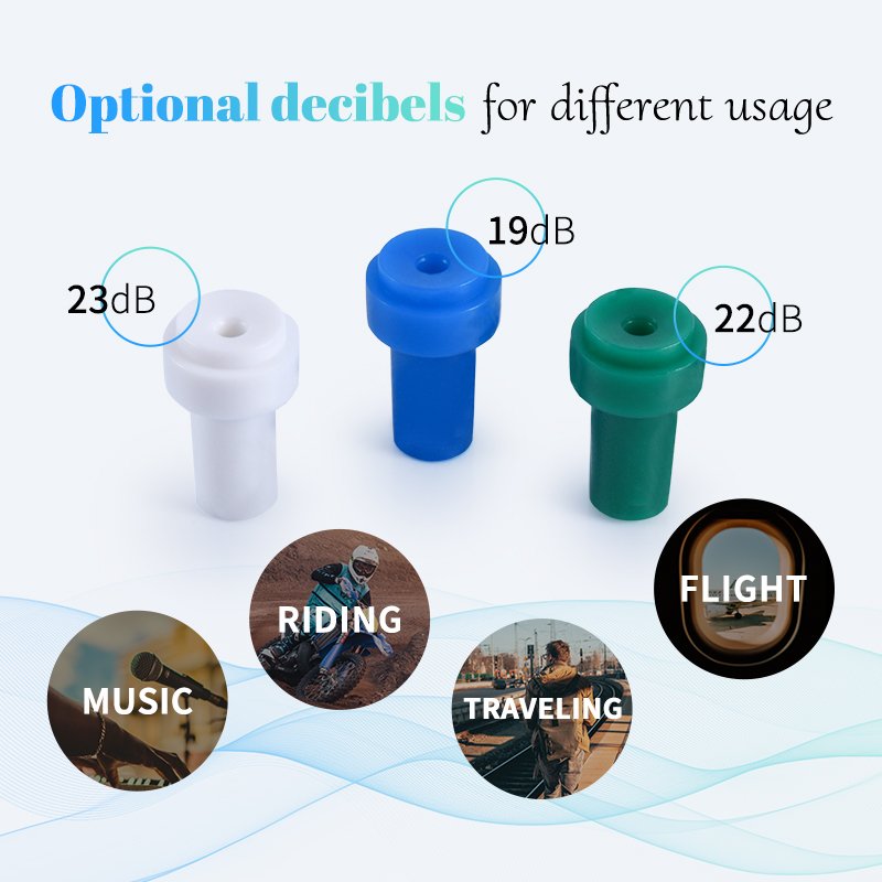 New Arrival High Fidelity Earplugs Hearing Protection for Children Ear Plug Noise Cancelling Silicone Earplugs with Filter Sleep