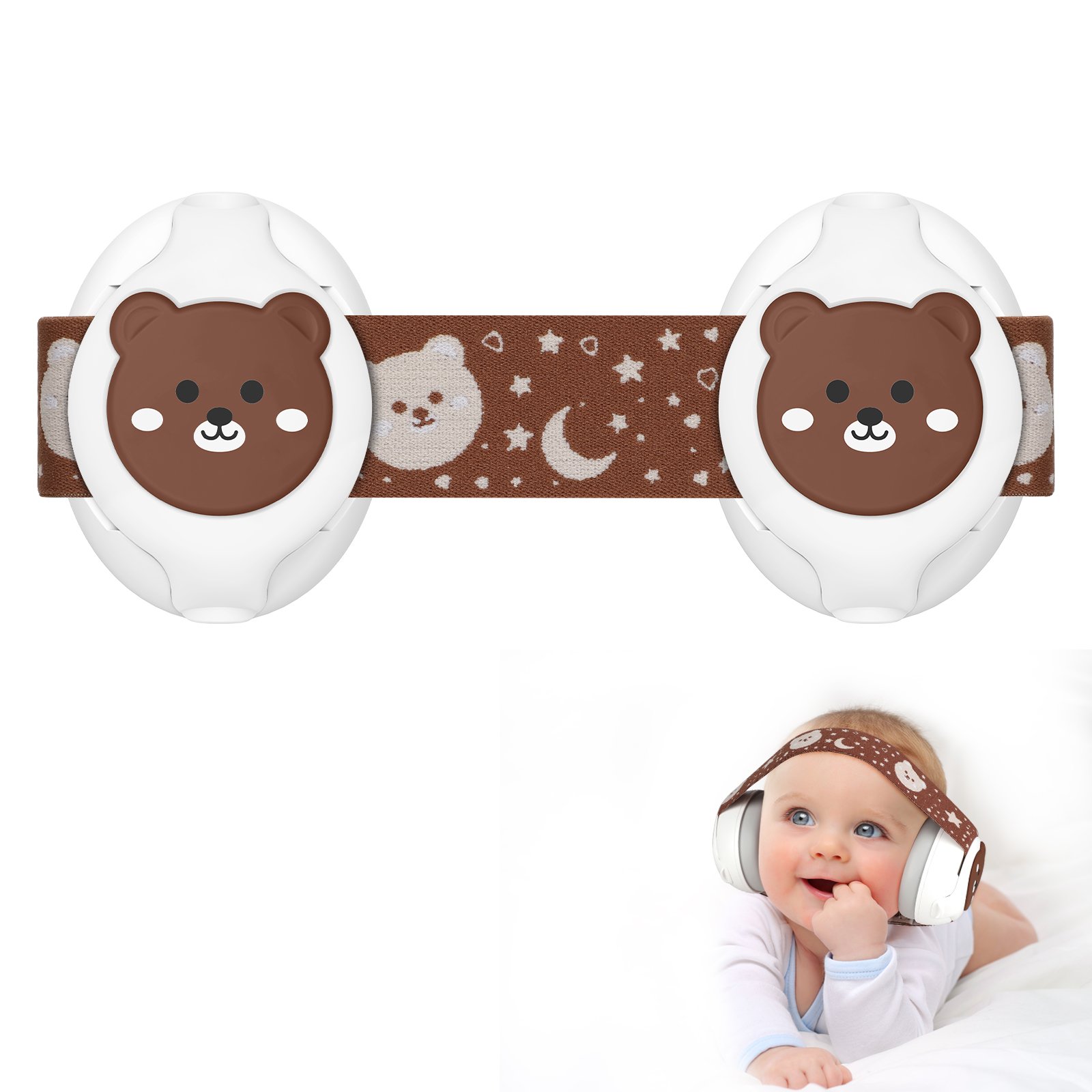 Baby Noise Canceling Headphones Sleep Ear Defenders Noise Proof Earmuffs Anti-Noise Ear Defenders Ear muffs