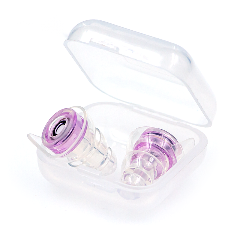 Washable Noise Reducing Earplugs Reduction Acoustic Filter High Fidelity Musician Ear Plugs Silicon Earplug Hearing Protection