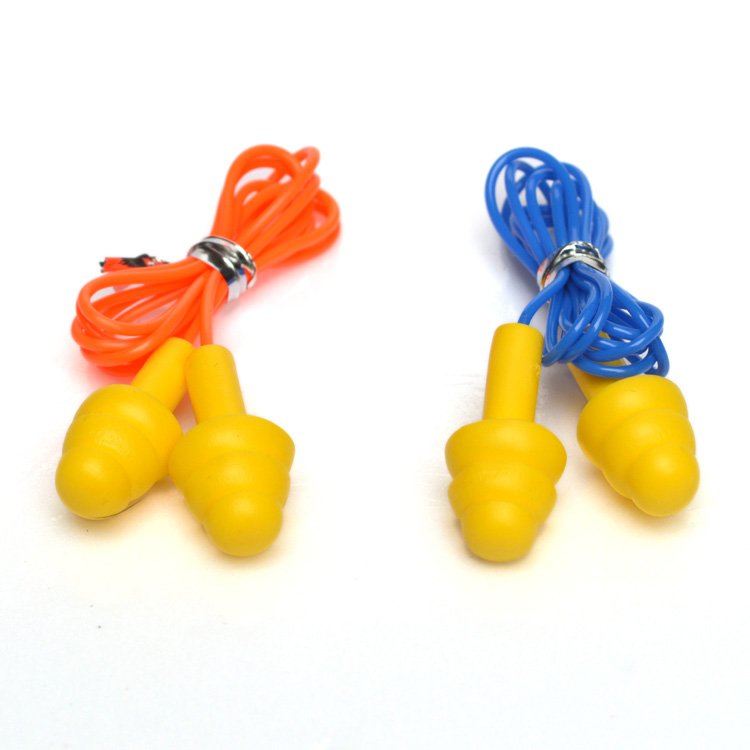 orded Ear Plugs Reusable Silicone Earplugs with String Banded Ear Plug Sleep Noise Cancelling for Hearing Protection