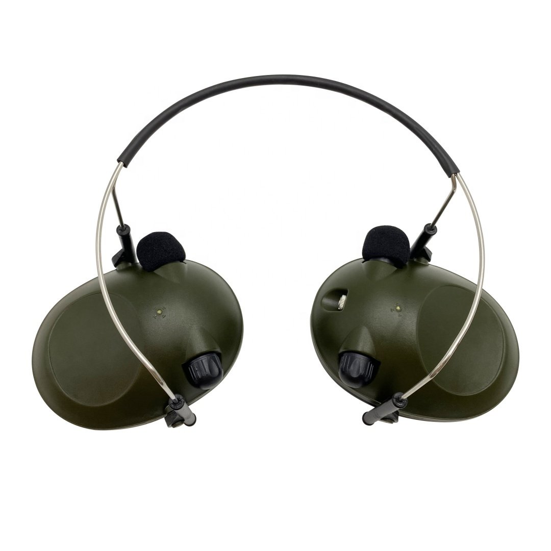 HXKK Behind The Head Headbands Noise Cancelling Earmuffs Safety Cover Head Ear Muffs Hunting Shooting Headphone
