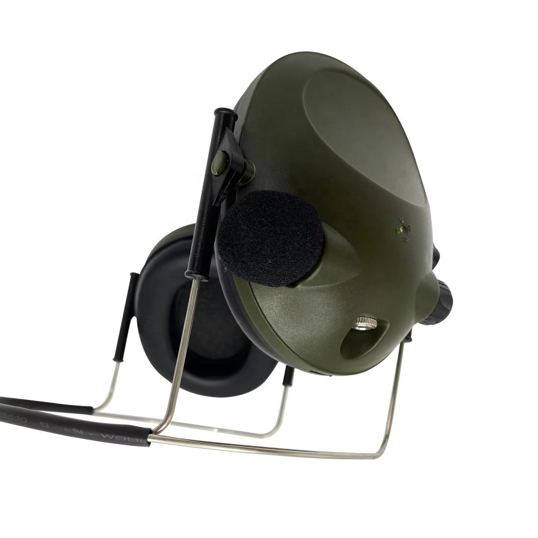 HXKK Behind The Head Headbands Noise Cancelling Earmuffs Safety Cover Head Ear Muffs Hunting Shooting Headphone