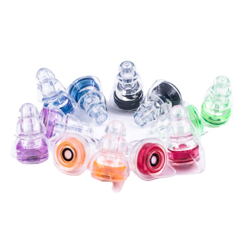 Noise Protection Ear Plugs Box Protective Earplug Silicon Ear Plug For Hearing Protection Plug Color Printing Material Cord