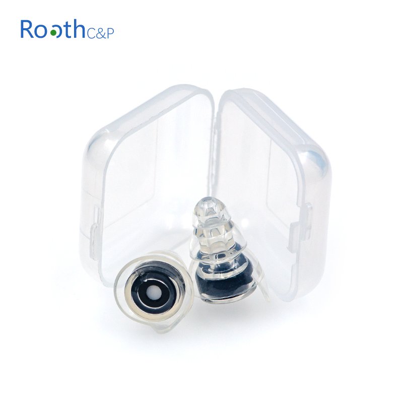 Noise Protection Ear Plugs Box Protective Earplug Silicon Ear Plug For Hearing Protection Plug Color Printing Material Cord