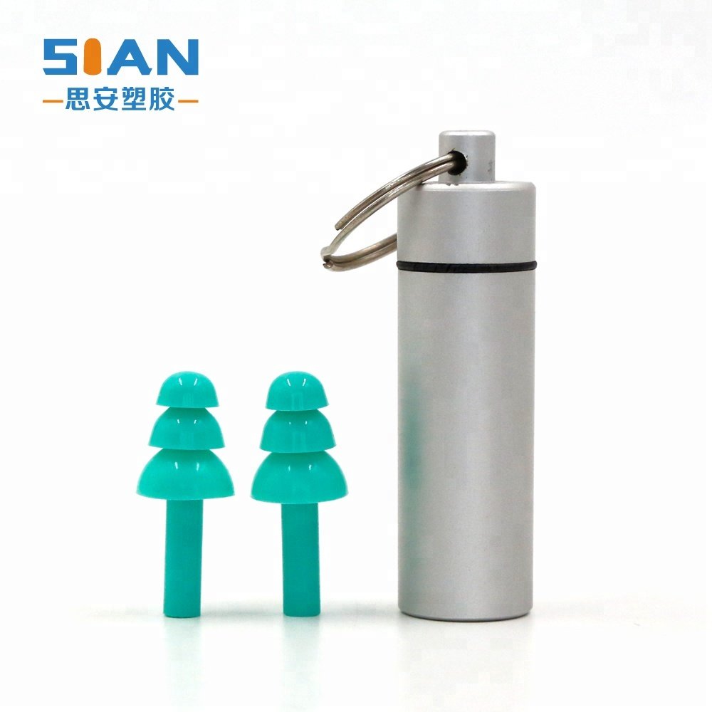 Premium Reusable Hearing Protection Swimming Silicone Ear Plugs