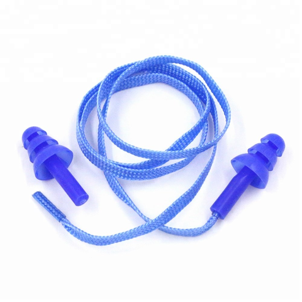 Premium Reusable Hearing Protection Swimming Silicone Ear Plugs