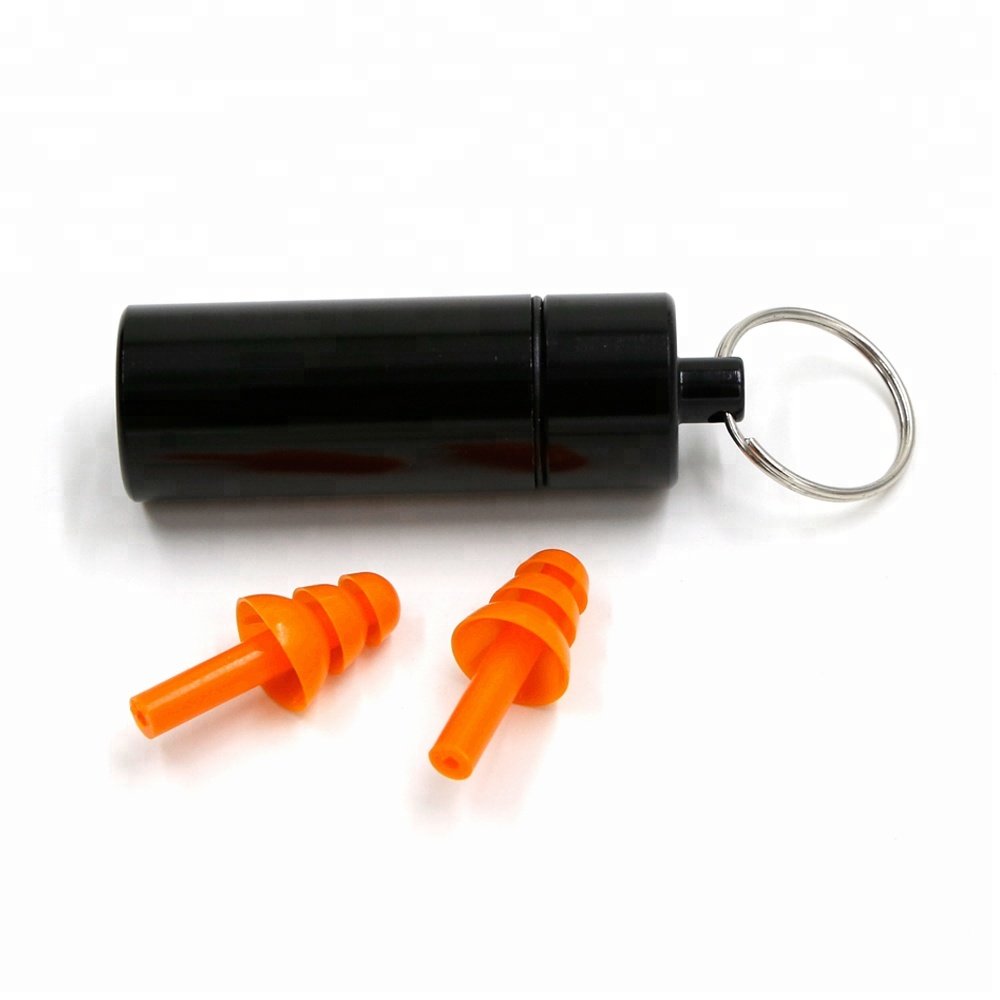 Premium Reusable Hearing Protection Swimming Silicone Ear Plugs