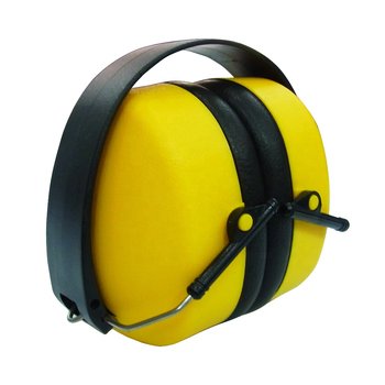custom logo noise reduction yellow ABS materials hearing protection shooting folding safety ear muffs