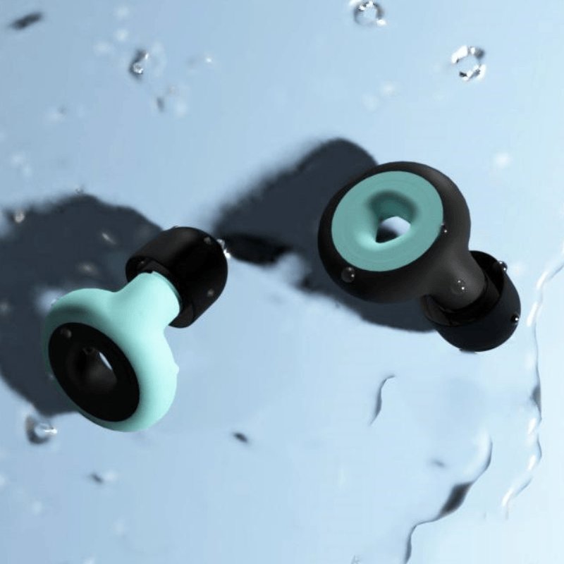 EarPlugs for Sleeping, Reusable and Noise Reduction 25dB-27dB with 6 Ear Tips, Soft Hearing Protection Earplugs