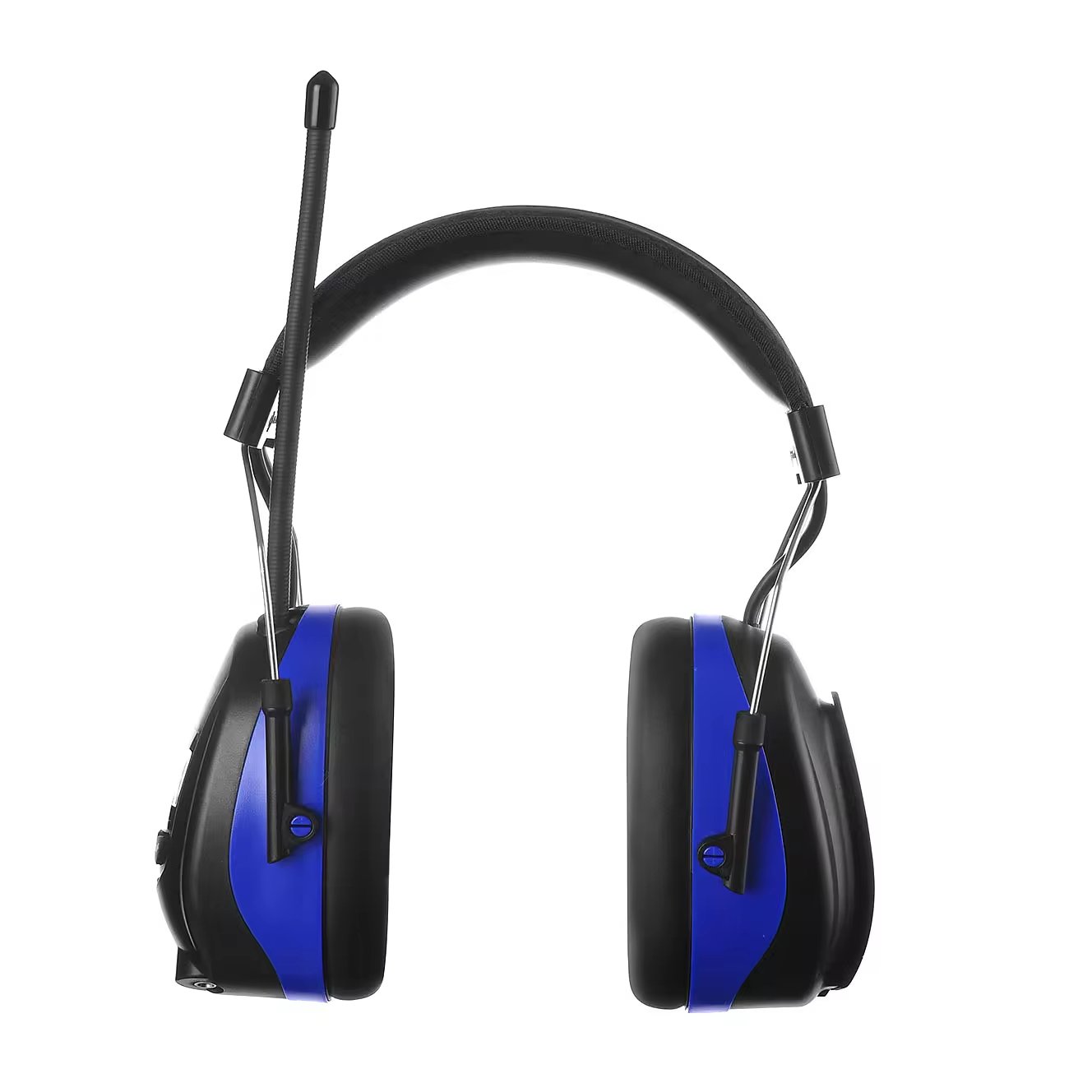 Safety Earmuffs with Blue tooth FM Radio for Mowing NRR 25dB Industrial Ear Hearing Protection Ear Muffs