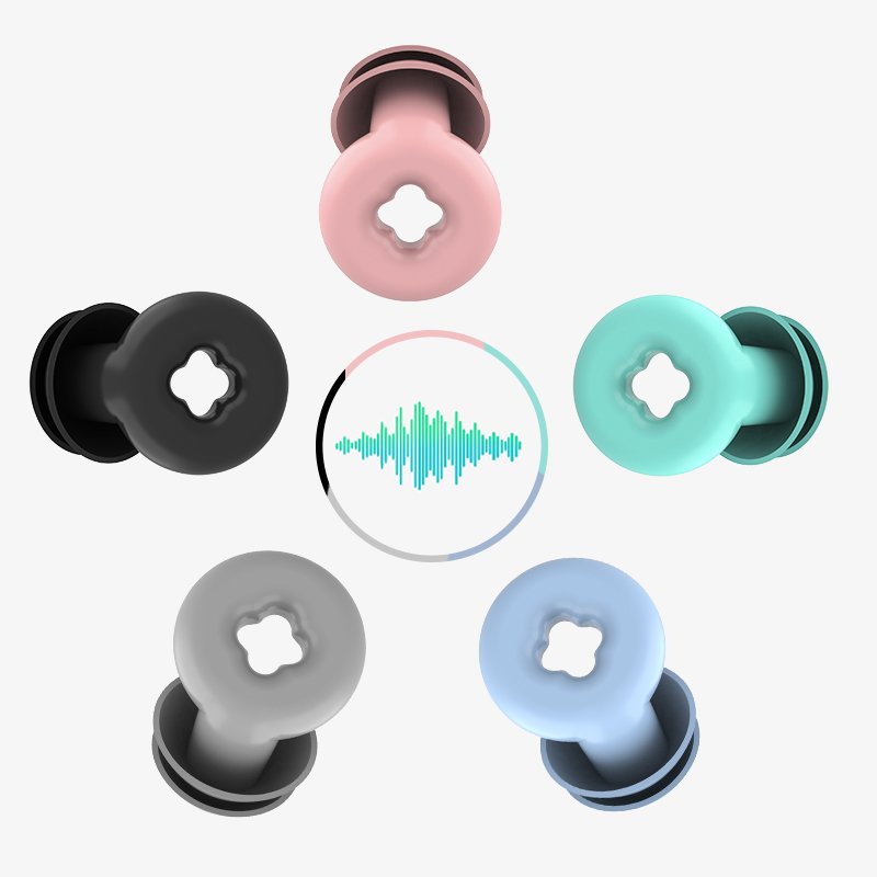 Wholesale Silicone Noise Reduction Quiet Sound Insulation Hearing Protection Swimming Waterproof Replacement Earplugs